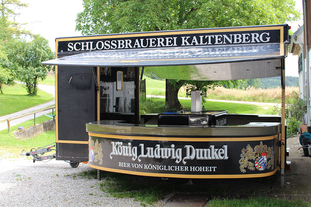 Vermietung mobile Bierwagen